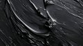 Abstract black oil paint strokes create a dynamic background suitable for printed materials like brochures, flyers, and