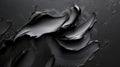 Abstract Black Paint Texture Background Royalty Free Stock Photo