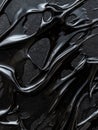 Abstract black paint texture background. Royalty Free Stock Photo