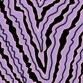 Abstract Black Purple Marble Boho Groovy Liquid Swirl Pattern