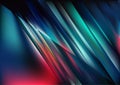 Abstract Black Red and Blue Shiny Straight Lines Background Royalty Free Stock Photo
