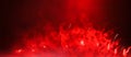 abstract black, red and gold glitter background with fireworks Royalty Free Stock Photo