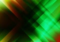 Abstract Black Red and Green Fractal Stripes Background Illustration Royalty Free Stock Photo