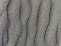 abstract black sand background. dark sand waves Royalty Free Stock Photo