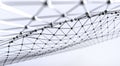 Abstract black science 3D background. Network connection structure. Royalty Free Stock Photo