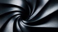 Abstract black and silver spiral vortex background Royalty Free Stock Photo