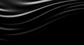 Abstract Black and Silver Wavy Fabric Texture background Royalty Free Stock Photo
