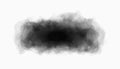 Abstract black smoke grunge watercolor background