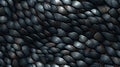 Abstract of black stone background,  Reflective surface pattern Royalty Free Stock Photo