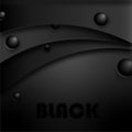 Abstract black style background