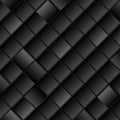 Abstract black tech squares vector background Royalty Free Stock Photo