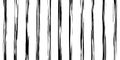 Abstract black vertical parallel brush line stripes pattern isolated on white backgroundAbstract black vertical parallel thick