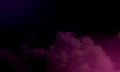 Abstract black violet color mixture multi colors effects smoky fog background. Royalty Free Stock Photo