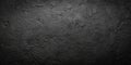 Abstract Black Wall Texture with Rough Concrete Grunge for Pattern Background Royalty Free Stock Photo