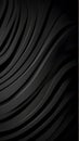 Abstract Black Wavy Lines Pattern Royalty Free Stock Photo