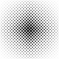 Abstract black and white angular square pattern