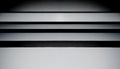 Abstract black white background row of gray walls Royalty Free Stock Photo