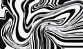 Abstract black and white background with a swirling marbled or liquid pattern Royalty Free Stock Photo