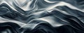Abstract black and white background with wavy lines creating a fluid and dynamic pattern