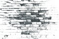 Abstract black and white brick wall background Royalty Free Stock Photo