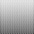 Abstract black and white color of circle shapes halftone pattern