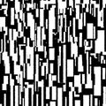 Abstract black and white computer code background pattern Royalty Free Stock Photo
