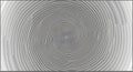 Abstract black and white concentric circles with complex patterns and ripples Royalty Free Stock Photo