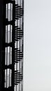 Abstract Silhouette Of Fire Stairs