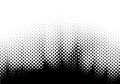 Abstract black and white gradient pattern Royalty Free Stock Photo