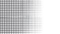 Abstract black and white grid pattern on white background Royalty Free Stock Photo
