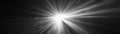Abstract black and white light burst, radial beams from the center, creates a dynamic and energetic visual effect Royalty Free Stock Photo