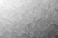 Abstract black and white low poly background texture Royalty Free Stock Photo