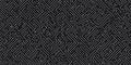 Abstract Black and White Maze Pattern: Seamless Geometric Background Design for Wallpaper, Fabric and Decorative Print, Chaotic Royalty Free Stock Photo