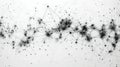 Abstract Black and White Network of Dots and Lines Representing Connections and Data Flow Royalty Free Stock Photo