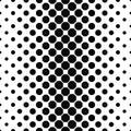 Abstract black white octagon pattern background