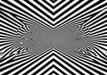 Focuses on visual trickery and perception, characteristic of op Royalty Free Stock Photo
