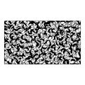 Abstract black and white pattern with geometric shapes Royalty Free Stock Photo