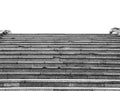Abstract black and white picture with outdoor steps or stairs