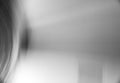 Abstract black and white rotating motion blur