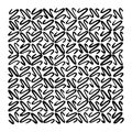 Abstract black and white scribble pattern design Royalty Free Stock Photo