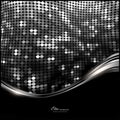 Abstract black, white, silver glitter background Royalty Free Stock Photo