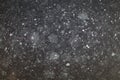 Abstract black white snow texture on black background Royalty Free Stock Photo