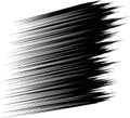 Dynamic Black and White Speed Lines Background Royalty Free Stock Photo