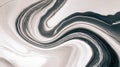 Abstract black and white swirling marble pattern Royalty Free Stock Photo