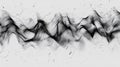 Abstract Black and White Wave Pattern with Ink Spatter Royalty Free Stock Photo