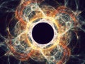 Abstract blackhole Royalty Free Stock Photo