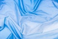 Abstract blank blue fabric texture background Royalty Free Stock Photo