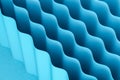 Abstract blank paper, gradient background, 3d rendering Royalty Free Stock Photo