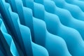 Abstract blank paper, gradient background, 3d rendering Royalty Free Stock Photo