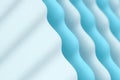 Abstract blank paper, gradient background, 3d rendering Royalty Free Stock Photo